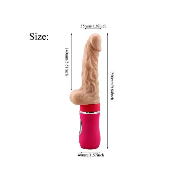 Automatic Telescopic Dildo Heating Vibrating pumping Sex machine - Product Gallery View 3 | act wellness