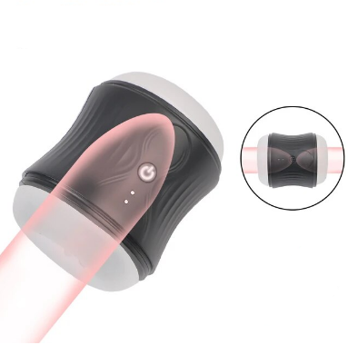 Auto-Matic USB Rechargeable Vibrating Pocket Vagina Male Masturbator Cup - Product Gallery View 5 | act wellness