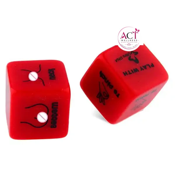BDSM Adult Couple Dice Games - Product Gallery View 2 | act wellness