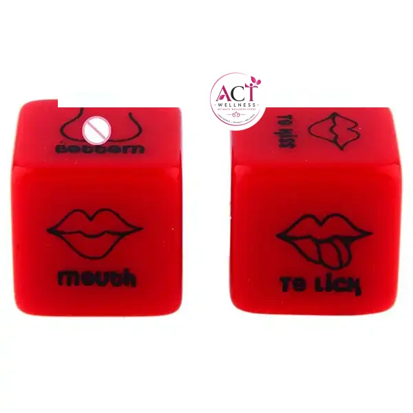 BDSM Adult Couple Dice Games - Product Gallery View 3 | act wellness