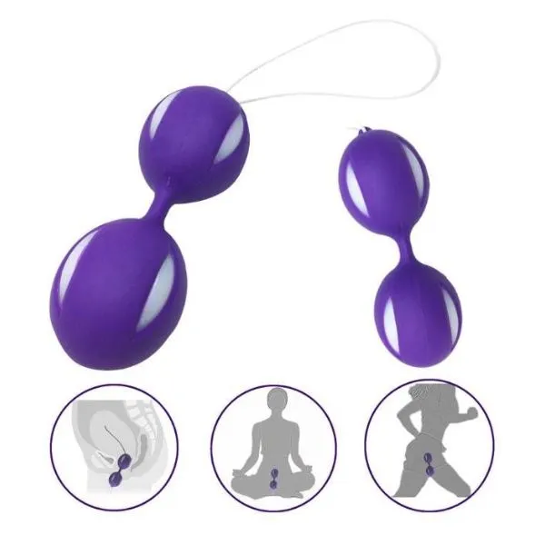 Ben Wa Balls, Silicone Kegel Ball for Vaginal Tight Exercise - Product Gallery View 2 | act wellness
