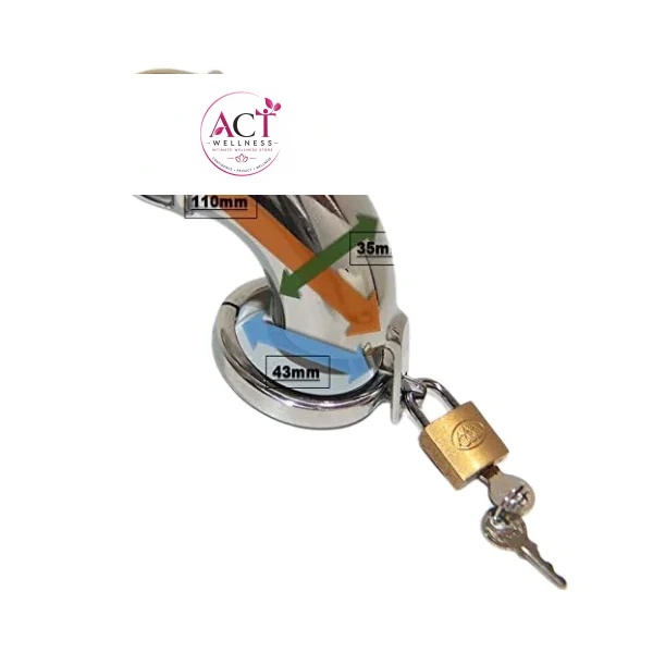 Bird Cage Male Chastity Device - Product Gallery View 3 | act wellness