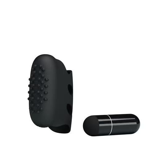 Black Bullet Finger Vibrator - Product Gallery View 3 | act wellness