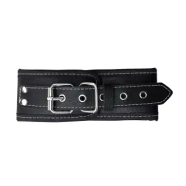 Black and White soft luxury Handcuff - Product Gallery View 3 | act wellness