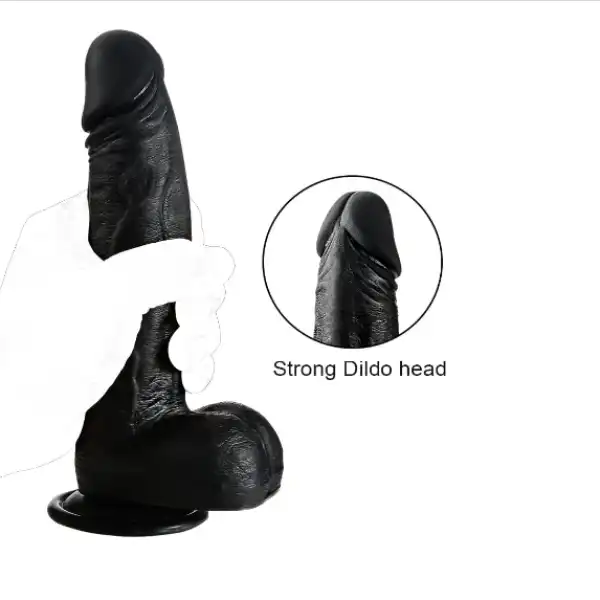 Black Thrusting for Woman silicone Heated Sucker Penis Remote Dildos - Product Gallery View 3 | act wellness