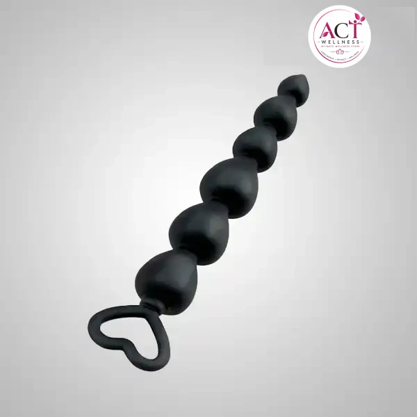 Water Drop Shaped Anal Beads Plug - Buy Online in India | act wellness - view 1