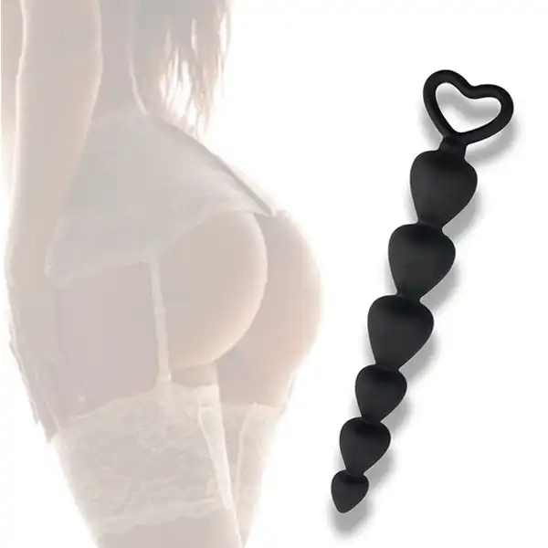 Water Drop Shaped Anal Beads Plug - Product Gallery View 6 | act wellness