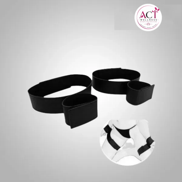 Nylon Bondage Handcuff Wrist & Ankle Cuffs Kit - Buy Online in India | act wellness - view 1