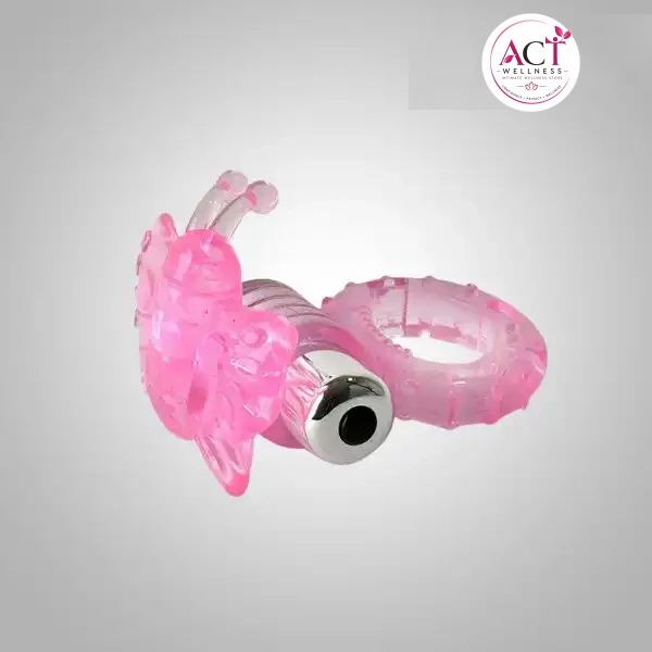 Butterfly Penis Ring with Removable Bullet - Buy Online in India | act wellness - view 1