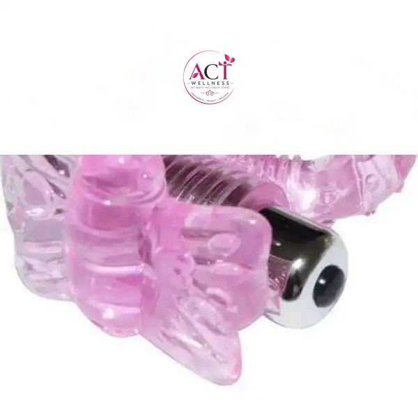 Butterfly Penis Ring with Removable Bullet - Product Gallery View 2 | act wellness