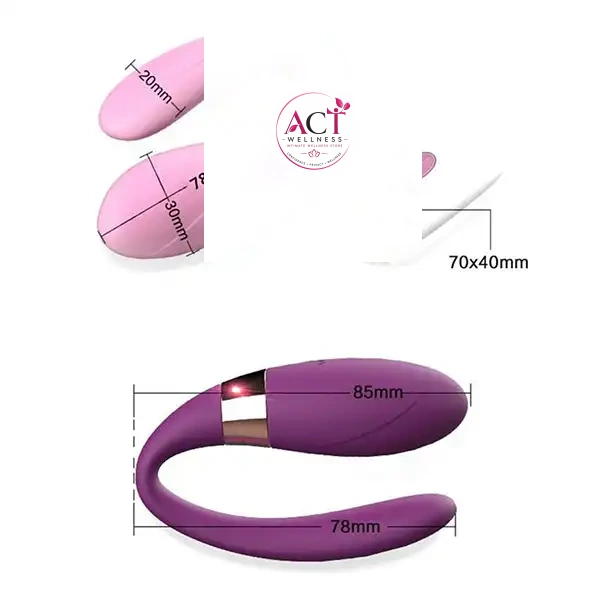 C-Type G Spot Vagina Tighten Vibrator for Woman - Product Gallery View 2 | act wellness