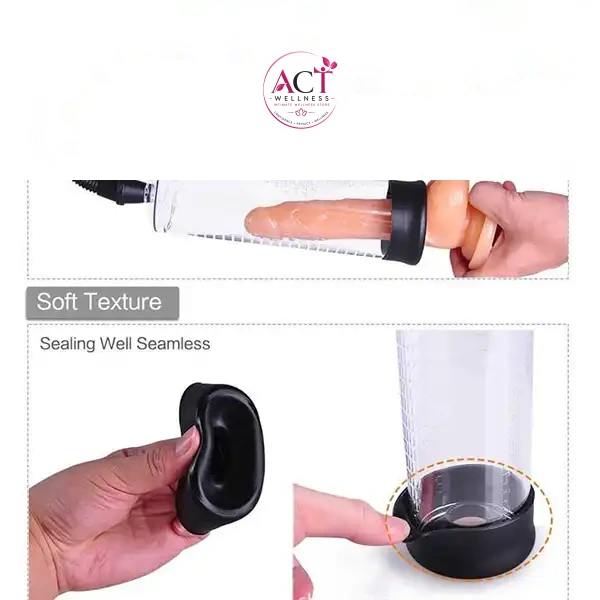 Penis Enlargement Vacuum Pump - Product Gallery View 2 | act wellness
