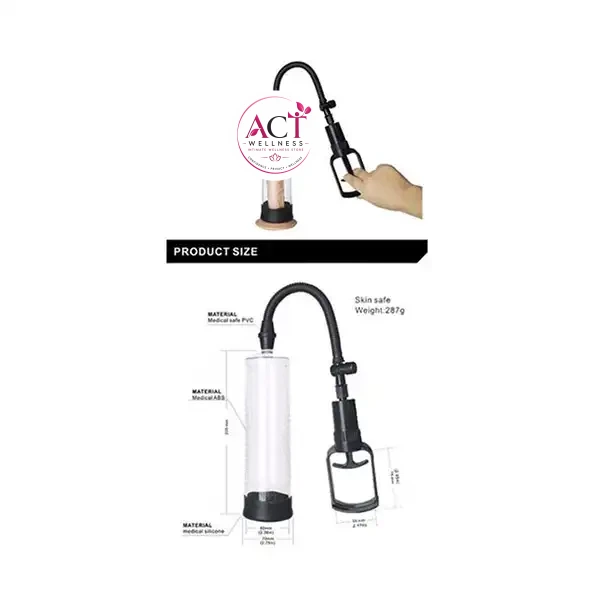 Penis Enlargement Vacuum Pump - Product Gallery View 5 | act wellness