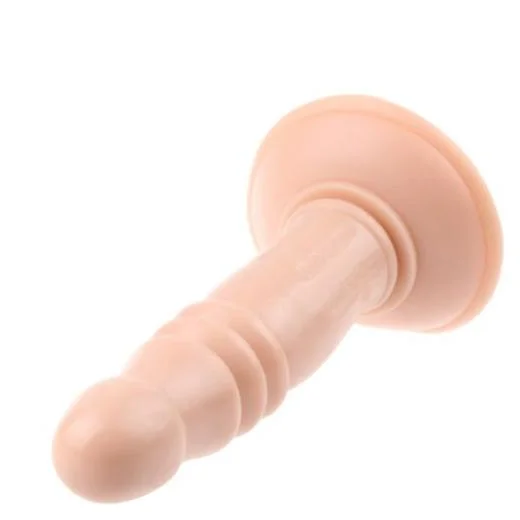 Center Screw 7 Inch Strong Suction Dildo - Product Gallery View 2 | act wellness