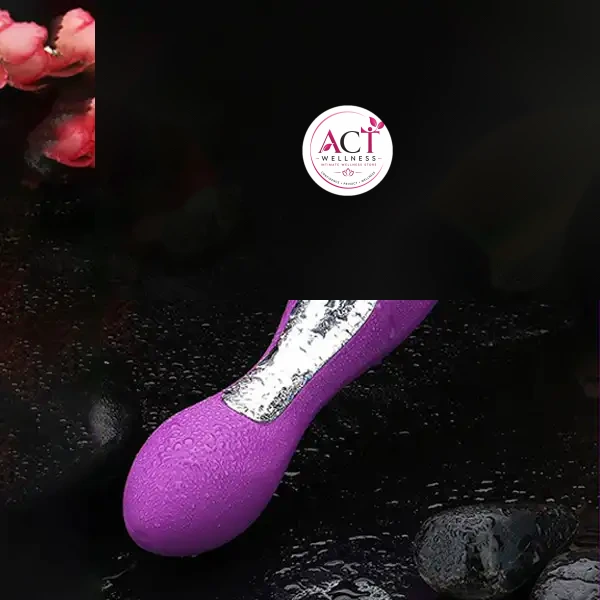 Clitoral Stimulation Dual Head Vibrator Butt Plug Erotic Toy - Product Gallery View 4 | act wellness
