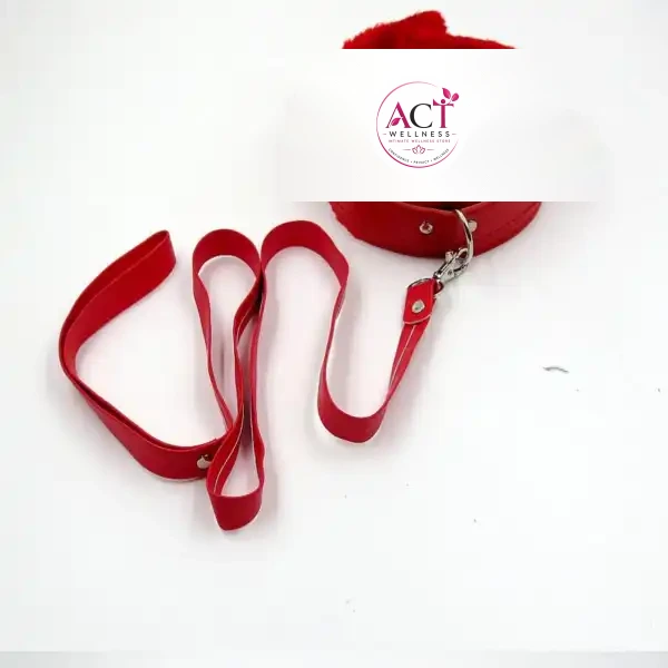 Collar with Leash Fetish BDSM Dog Slave - Product Gallery View 2 | act wellness