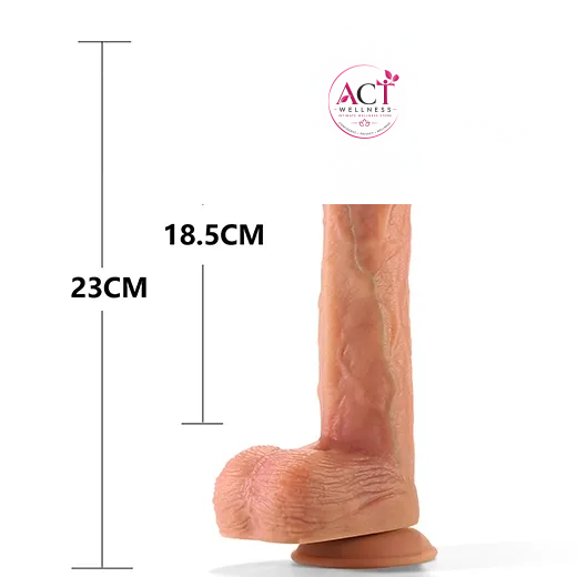 9 Inch Huge Silicone Dildo - Product Gallery View 2 | act wellness