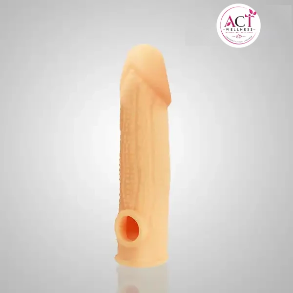 Corn Style Reusable Penis Sleeve Extender For Men - Buy Online in India | act wellness - view 1