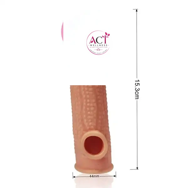 Corn Style Reusable Penis Sleeve Extender For Men - Product Gallery View 2 | act wellness