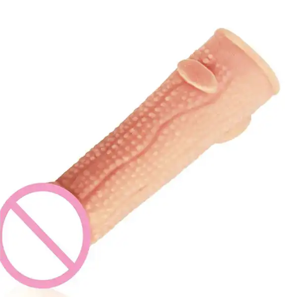 Corn Style Reusable Penis Sleeve Extender For Men - Product Gallery View 3 | act wellness