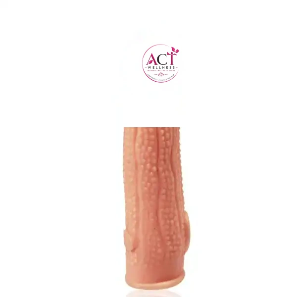 Corn Style Reusable Penis Sleeve Extender For Men - Product Gallery View 5 | act wellness
