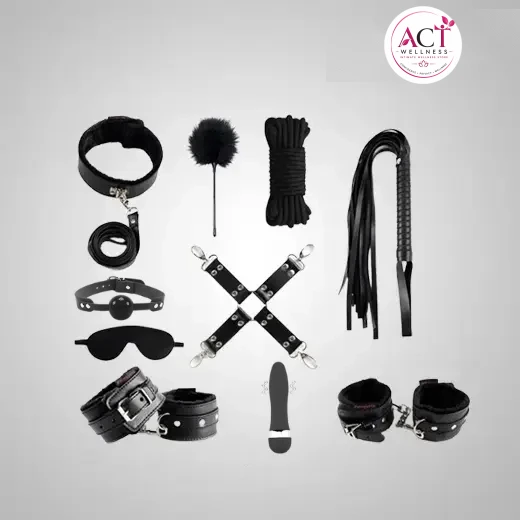 Couple Bondage 10pcs Restraint Set Kit - Buy Online in India | act wellness - view 1