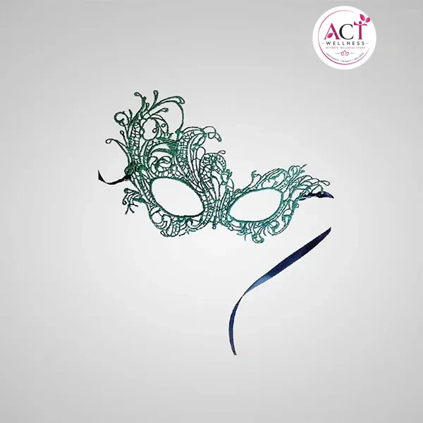 Couples Venetian Lace Eye Mask - Buy Online in India | act wellness - view 1