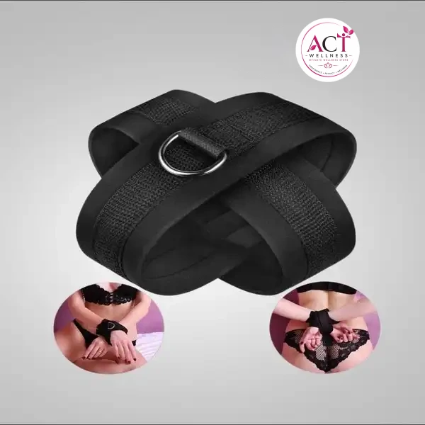 Cross Handcuffs BDSM Adjustable Restraints - Buy Online in India | act wellness - view 1