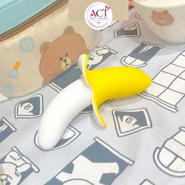 Cute Little Banana G Spot Vibrator - Product Gallery View 2 | act wellness