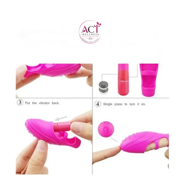 Dancer Finger Vibrator - Product Gallery View 2 | act wellness