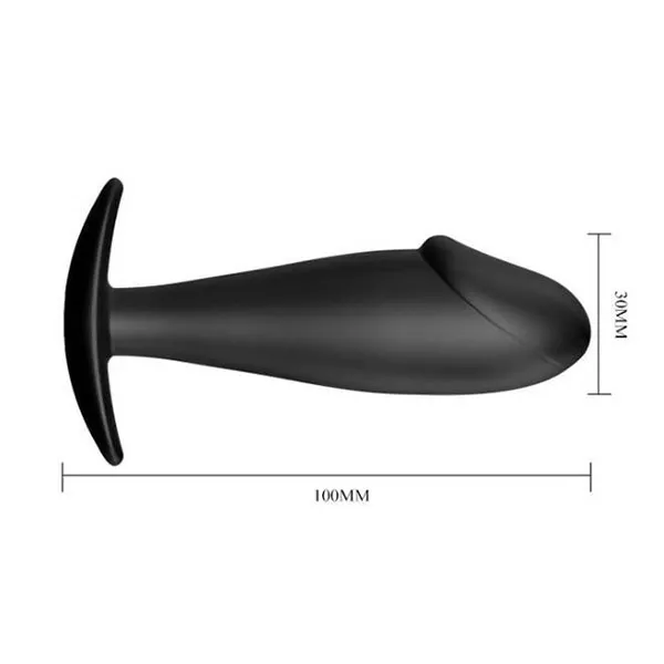 Dildo Shaped Anal Stimulation Butt Plug - Product Gallery View 2 | act wellness