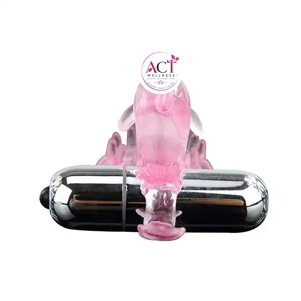Dolphin Vibrator Penis Ring Cock Delay G-spot Stimulator Couple Ring - Product Gallery View 4 | act wellness