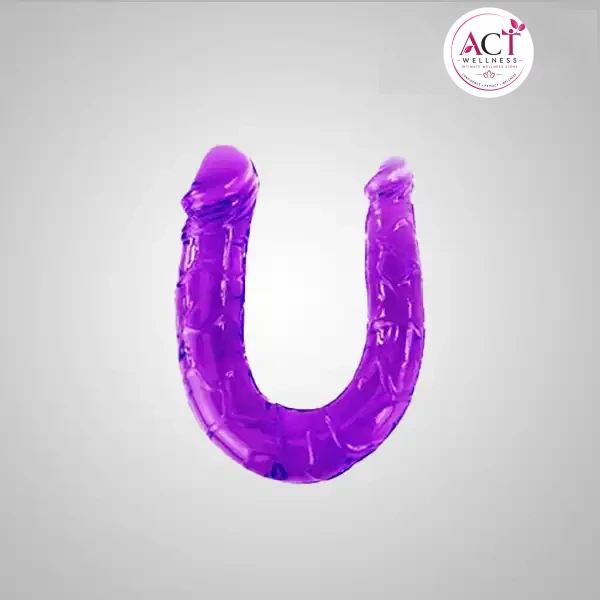 Double Dong G-Spot Penetration Dildo - Buy Online in India | act wellness - view 1