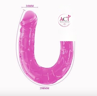 Double Dong G-Spot Penetration Dildo - Product Gallery View 4 | act wellness