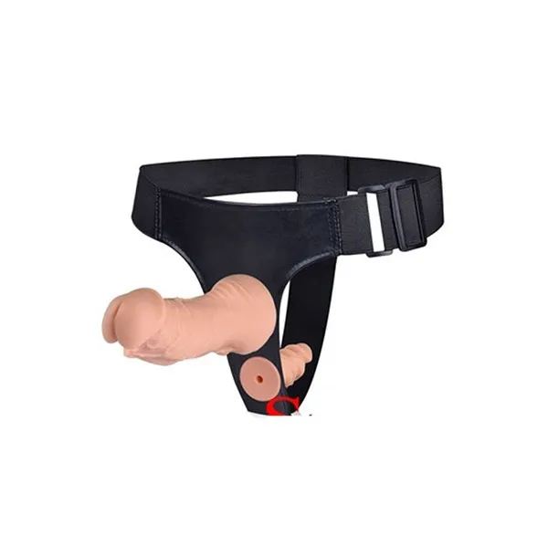 Double Ended Strap On Dildo Lesbian - Product Gallery View 2 | act wellness