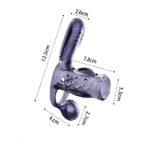 Double Penetration Dildo Vibrators For Penis Rings Delay Ejaculation For Woman G Spot Anal Masturbator - Product Gallery View 4 | act wellness