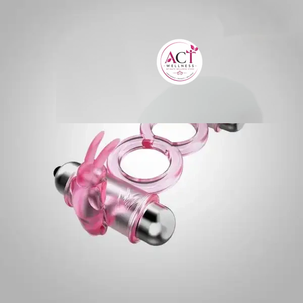 Double Vibrating Cock Ring - Buy Online in India | act wellness - view 1