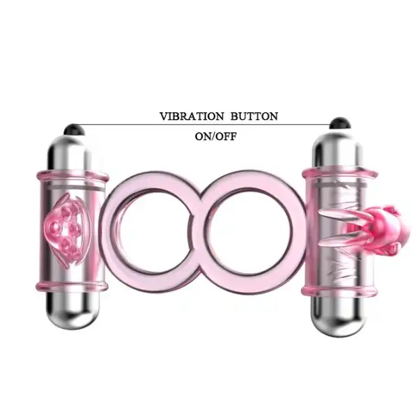 Double Vibrating Cock Ring - Product Gallery View 5 | act wellness
