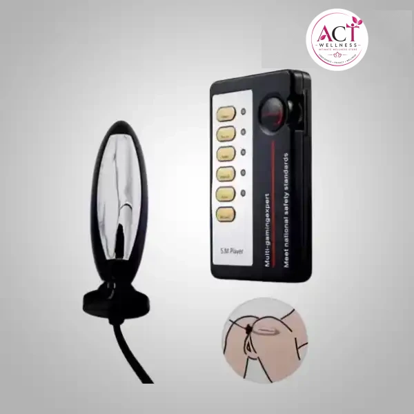 Electric Shock Pulse Anal Butt Plug - Buy Online in India | act wellness - view 1