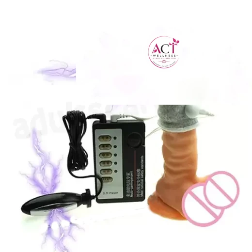 Electro Shock Pulse Kit Electric Penis Plug - Product Gallery View 2 | act wellness