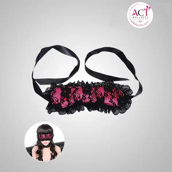 Eyes Mask Lace Sexy Comfortable Sleep Blindfold - Buy Online in India | act wellness - view 1