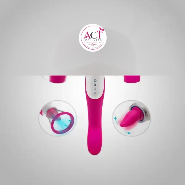 Fantasy For Her Vibrating Pussy Pump And Tongue Vibrator - Buy Online in India | act wellness - view 1