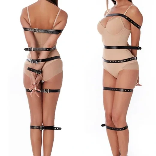 Full Body Straps Bondage Harness 7pcs Belts Slave - Product Gallery View 2 | act wellness