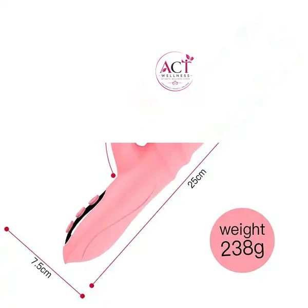 G spot and Clit Stimulator vibrator with Nipple Oral - Product Gallery View 3 | act wellness