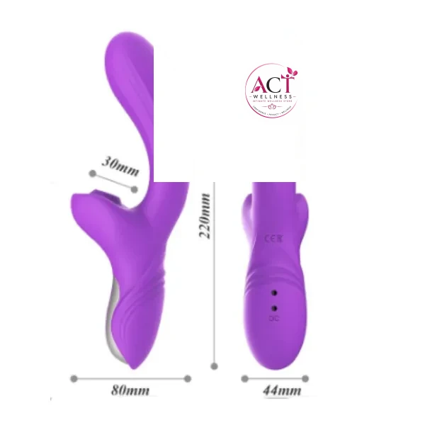 G-spot Vibration Vagina Massager Masturbation Female Sucking Vibrators Dildos - Buy Online in India | act wellness - view 1
