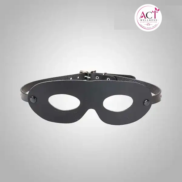 Genuine Cowhide Leather Mask - Buy Online in India | act wellness - view 1