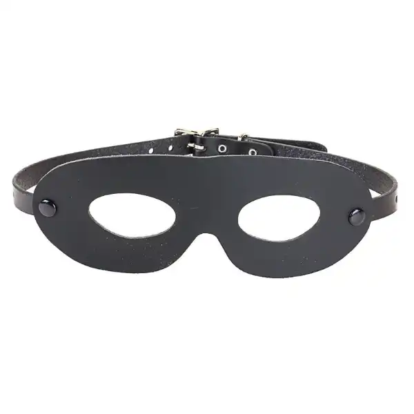 Genuine Cowhide Leather Mask - Product Gallery View 2 | act wellness