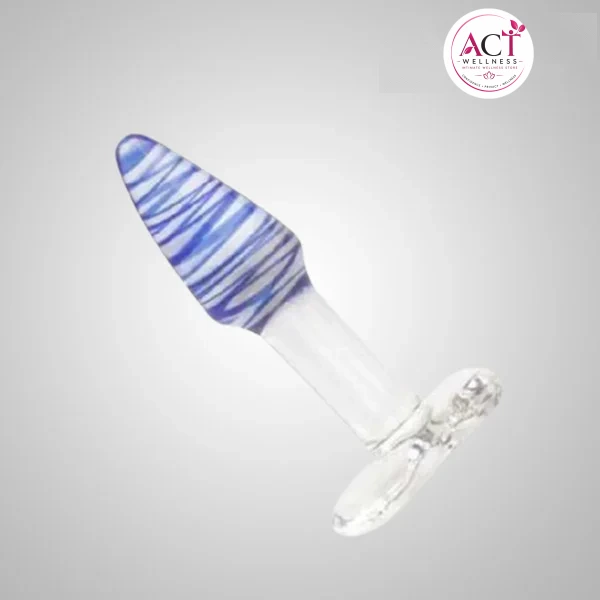 Glass Anal Plug Unisex - Buy Online in India | act wellness - view 1
