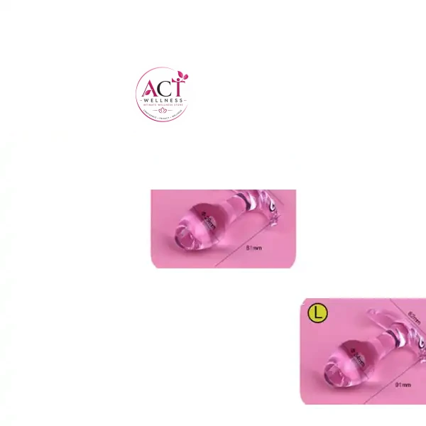 Glass Butt Plug Toy Anal Butt Plug with Boat Anchor Base for Men Women - Product Gallery View 3 | act wellness