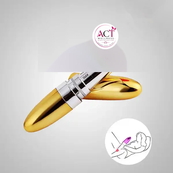 Golden G-spot Mini Bullet Lipstick Vibrator - Buy Online in India | act wellness - view 1